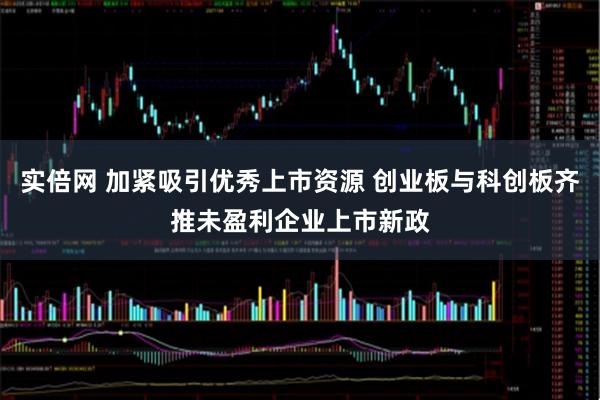 实倍网 加紧吸引优秀上市资源 创业板与科创板齐推未盈利企业上市新政